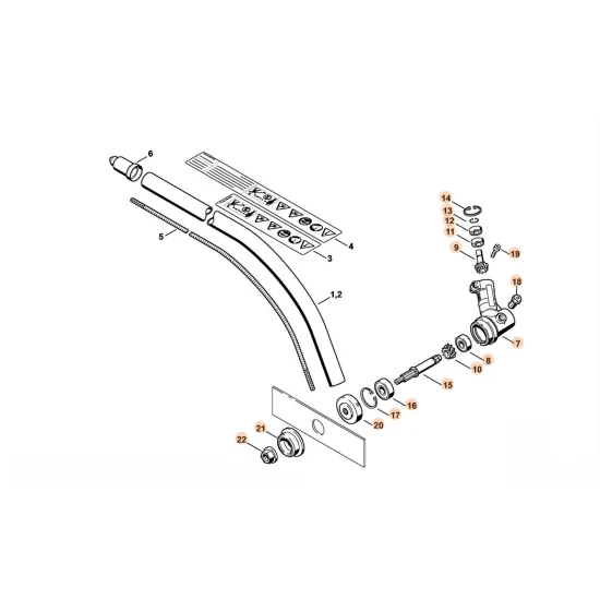 STIHL  Przekładnia 4133 640 0107